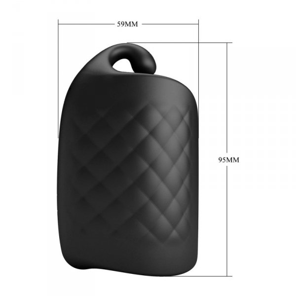 PRETTY LOVE - Black Glans Trainer, 10 vibration functions