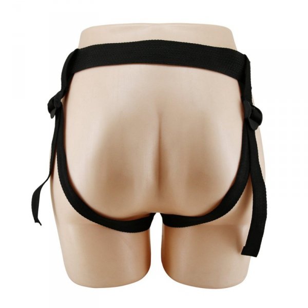 PRETTY LOVE - Mavis Flesh, Universal Strap-On Harness, Dildo 7.4&#039;&#039; TPR