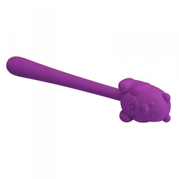 CUTE BEAR, Flirting Stick, 7 vibration functions, Magnetic USB charging