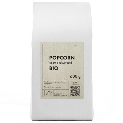 POPCORN (ZIARNO KUKURYDZY) BIO 600 g - THE PLANET