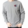 Champion bluza kangurka szara męska logo