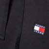 Bluza Tommy Jeans męska czarna kangurka plus size z kapturem 