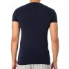 Emporio Armani t-shirt koszulka męska 2 sztuki granatowa i bordowa