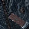 Puma Ferrari kurtka damska czarna turkusowa rozpinana bez kaptura wiatrówka