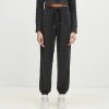 Adidas dresowe spodnie damskie czarne