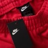 Nike komplet dresowy bawełniany męski spodnie bluza z kapturem czerwony