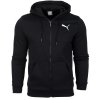 Puma bluza męska rozpinana czarna dresowa bawełniana