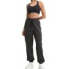 Adidas dresowe spodnie damskie czarne