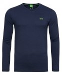 Hugo Boss longsleeve koszulka na długi rękaw męska granatowa