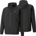 Puma Fit Woven Jacket kurtka deszczówka wiatrówka męska czarna 