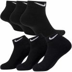Nike skarpety 3 pary długie za kostkę czarne