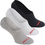 Pepe Jeans skarpety 3 pary krótkie stopki mix białe czarne szare