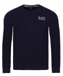 Bluza Emporio Armani EA7 męska granatowa bawełniana