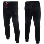 Spodnie męskie Ralph Lauren welurowe czarne