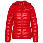 Kurtka damska Emporio Armani EA7 czerwona wiosenna przejściowa