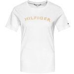 T-shirt Tommy Jeans koszulka bluzka damska biała duże żółte logo