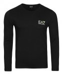 Emporio Armani longsleeve koszulka na długi rękaw męska czarna