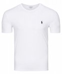 T-shirt męski Polo Ralph Lauren logo biały z krótkim rękawem