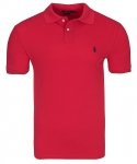 Polówka polo Ralph Lauren męska czerwona bawełniana