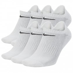 Nike Everyday Cushioned skarpety skarpetki krótkie stopki białe  6 par