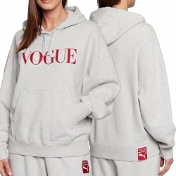 Puma bluza damska kangurka z kapturem szara