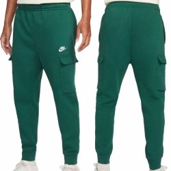 Nike dresowe spodnie męskie zielone