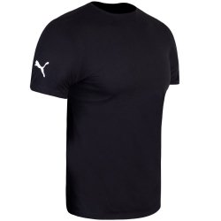 Puma t-shirt czarny koszulka męska na krótki rękaw