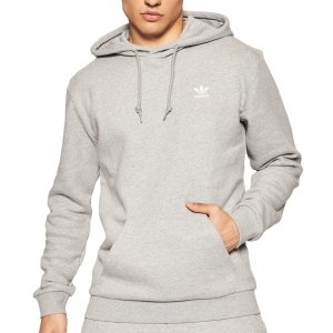 Adidas bluza kangurka z kapturem szara męska