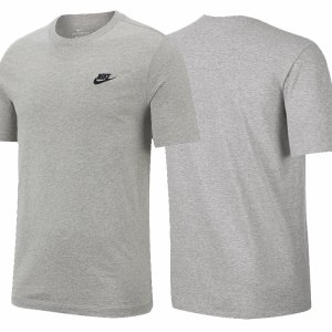 T-shirt koszulka Nike sportowa małe logo męska szara