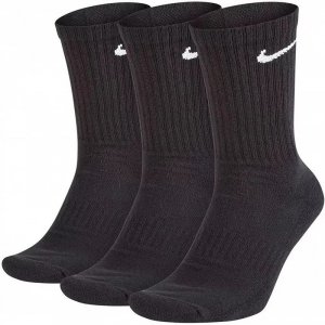 Nike skarpety skarpetki długie wysokie czarne 3 pary 