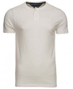 T-shirt Tommy Hilfiger koszulka męska bawełniana beżowa