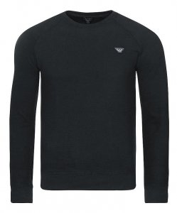 Armani Jeans bluza grafitowa męska małe logo