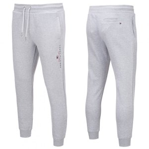 Spodnie Tommy Hilfiger dresowe spodnie męskie szare