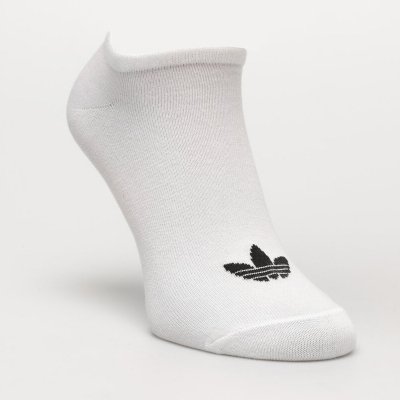 Skarpety stopki 3 pary Adidas przez kostkę białe 