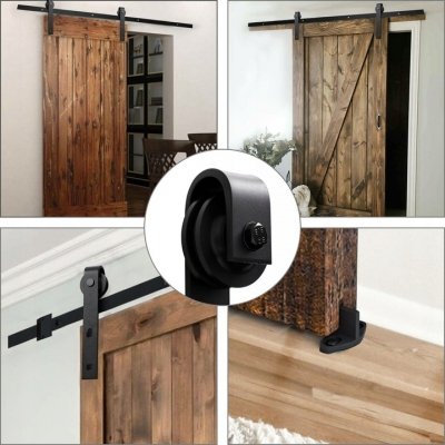 Mechanizm przesuwny do drzwi w stylu barn door