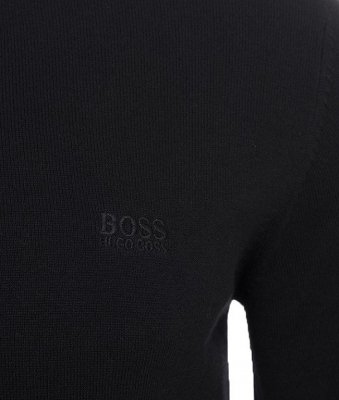 Sweter męski Hugo Boss bawełniany z okrągłym dekoldem