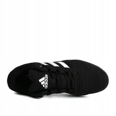Buty męskie Adidas do gry w koszykówkę czarne 