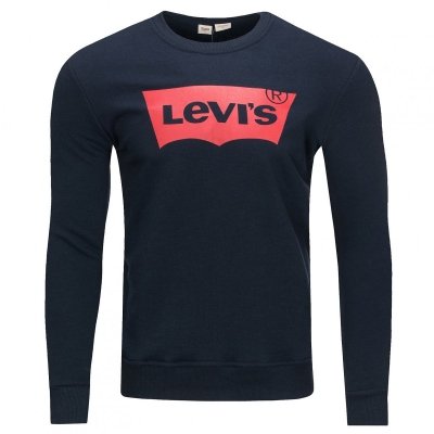 Bluza męska Levi's Levis granatowa bawełniana duże logo