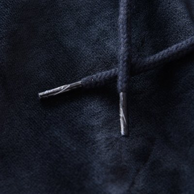 Tommy Hilfiger bluza welurowa męska rozpinana z kapturem