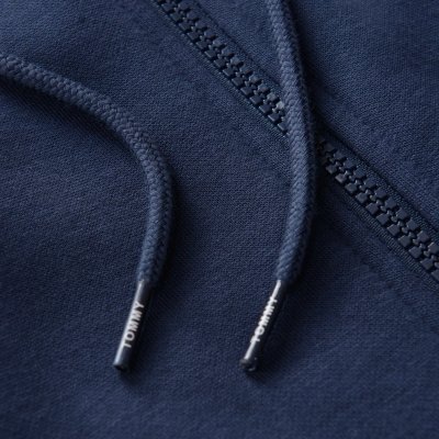 Bluza Tommy Jeans męska granatowa rozpinana z kapturem