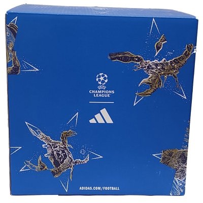 Piłka Adidas sportowa nożna EUFA Champions League niebieska