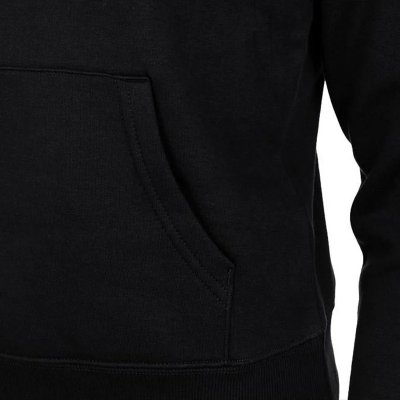 Bluza Tommy Jeans damska kangurka z kapturem czarna