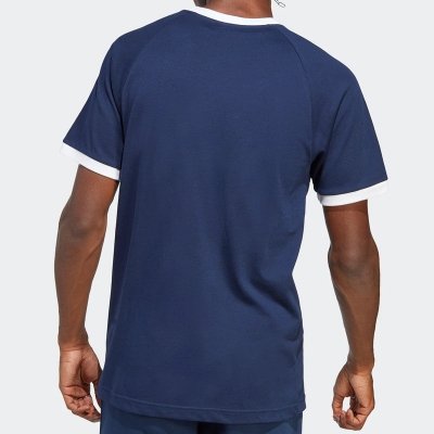 T-shirt Adidas koszulka granatowa krótki rękaw logo na piersi