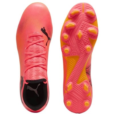 Buty Puma piłkarskie sportowe Future Play różowe