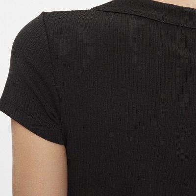 T-shirt Tommy Jeans koszulka bluzka damska czarna