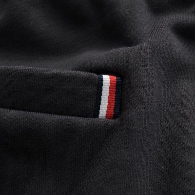 Spodnie Tommy Hilfiger dresowe spodnie męskie grafitowe