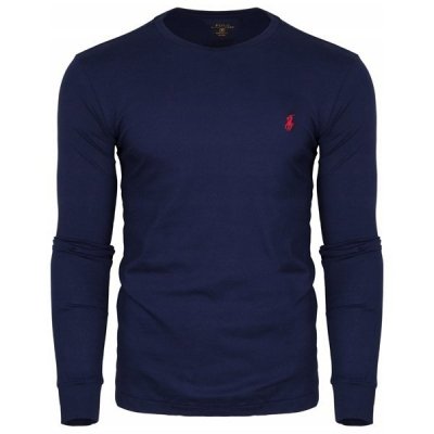 Longsleeve Polo Ralph Lauren koszulka na długi rękaw męska granatowa