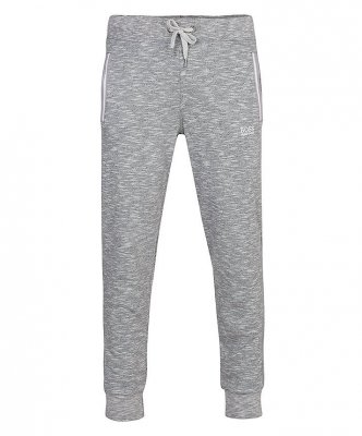 Komplet dresowy spodnie bluza Hugo Boss męski szary bluza rozpinana z kapturem