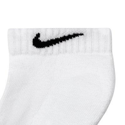 Nike skarpety 3 pary długie za kostkę mix białe 