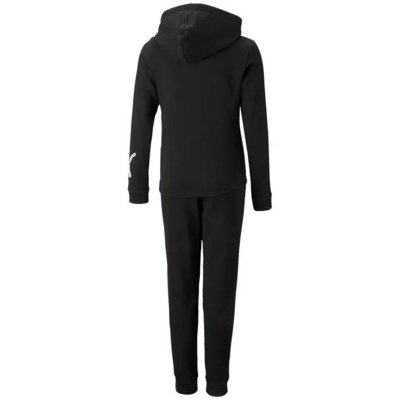 Puma komplet dres dziecięcy bawełniany czarny 